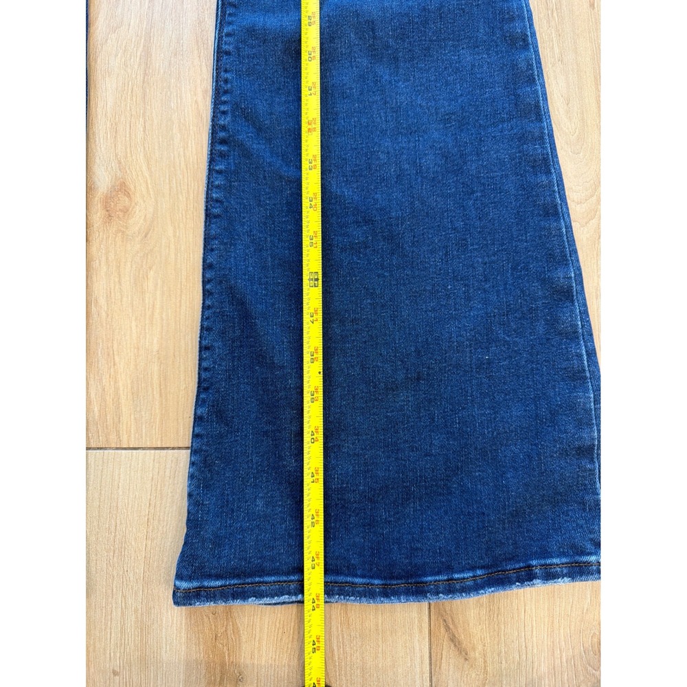 Hudson Holly High Rise Flare Jeans Dark Wash Indigo‎ Denim Size 31 Womens - Picture 7 of 8
